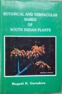 Botanical And Vernacular Names of South Indian Plants - Book Cover