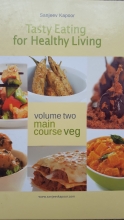 Tasty Eating for Healthy Living -Volume 2: Main Course Veg - Book Cover